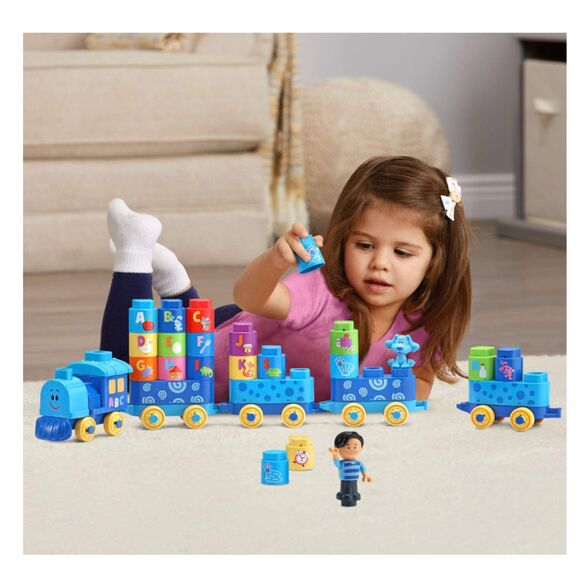 LeapFrog LeapBuilders Blue's Clues & You! Learning Letters Train Josh Pre-K Toy - Picture 5 of 7